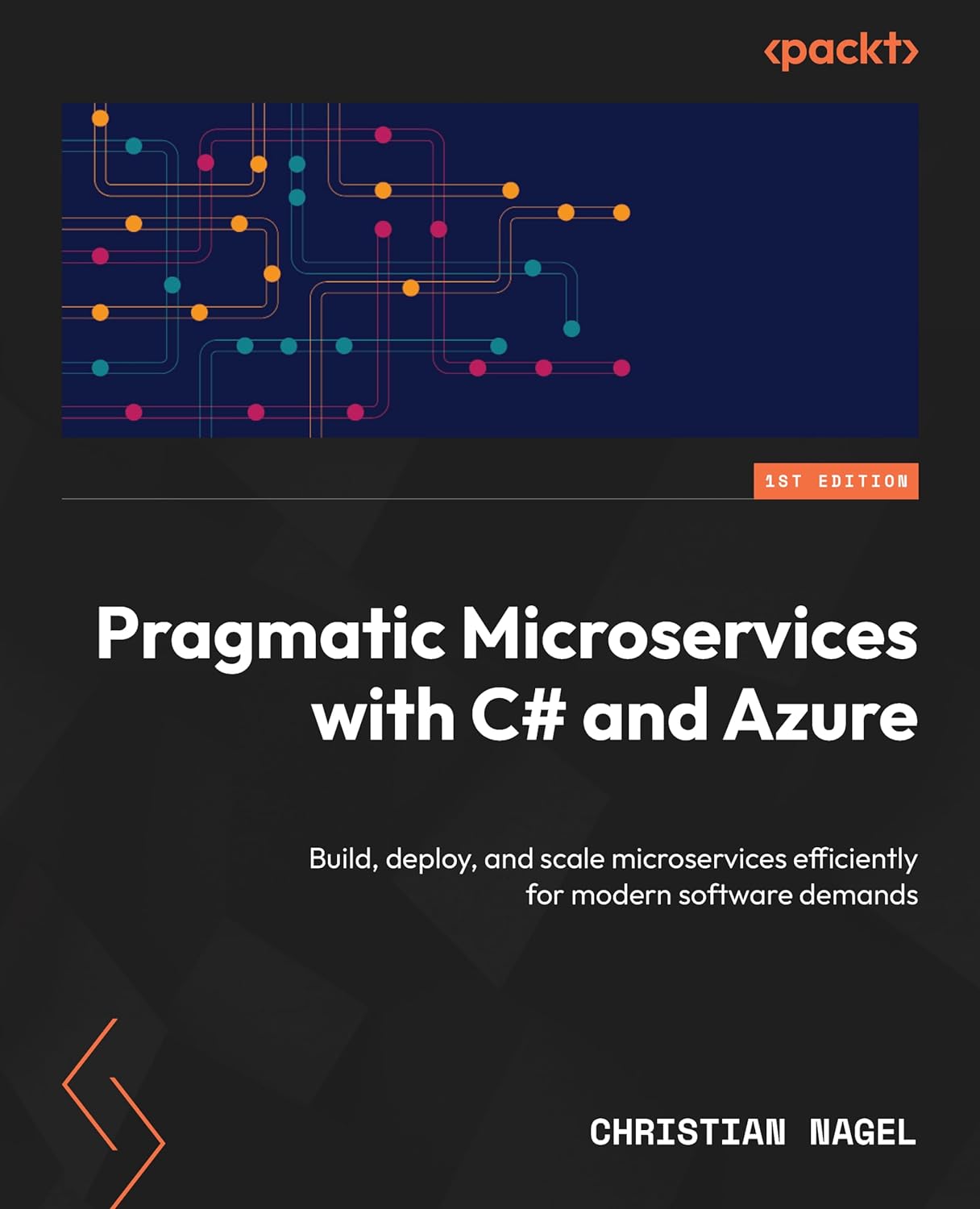 Pragmatic Microservices with C# and Azure - book cover